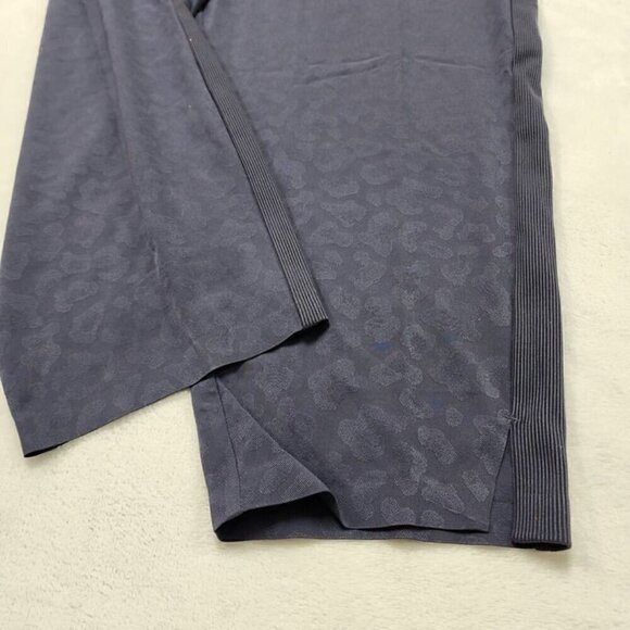 Athleta Brooklyn Textured Jumpsuit Leopard Size 22 Sleeveless Gray Violet - Picture 9 of 9
